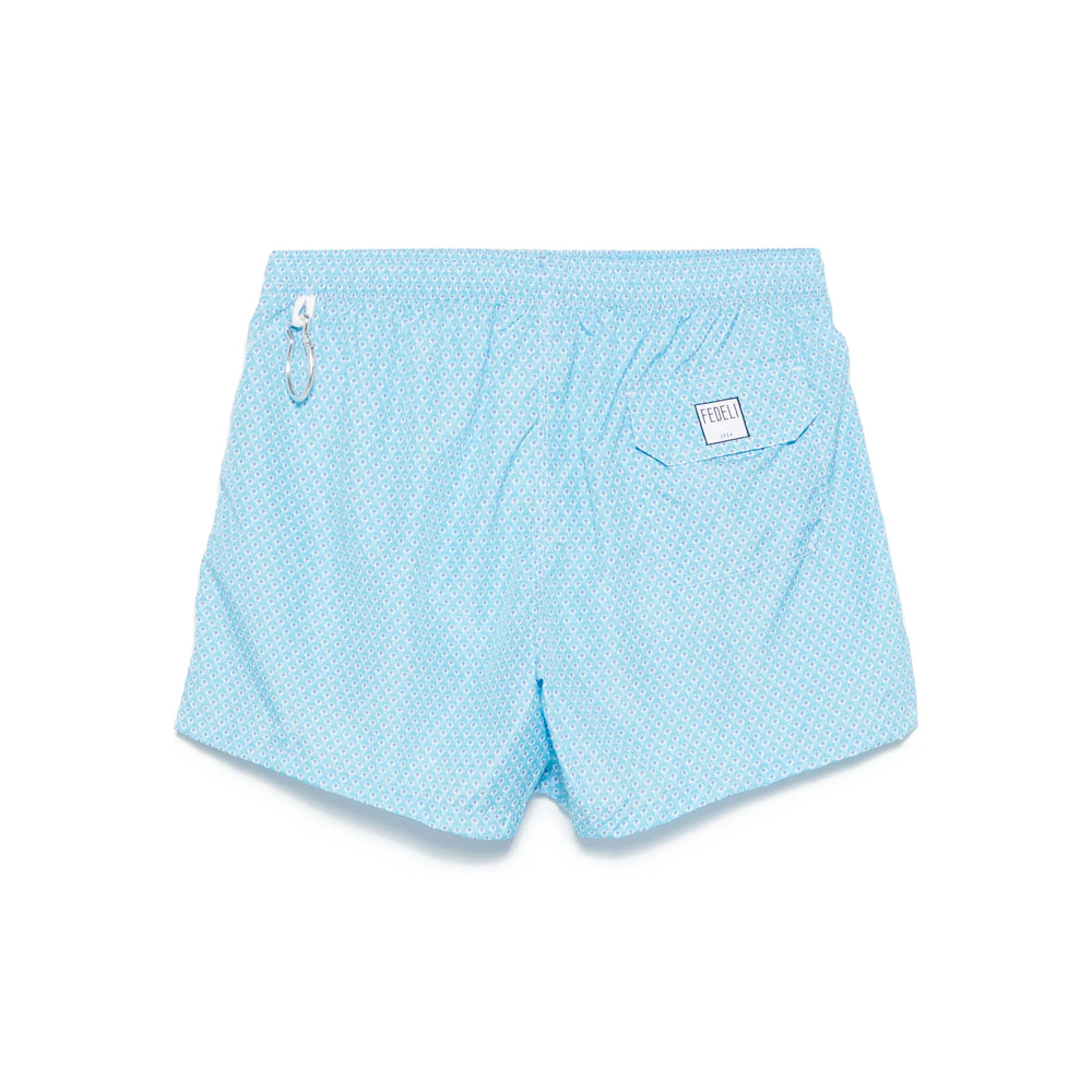 Fedeli Polyester Beachwear - Blue | Wanan Luxury