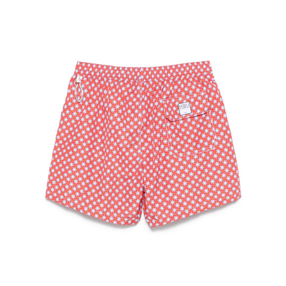 Fedeli Beachwear - Red | Wanan Luxury