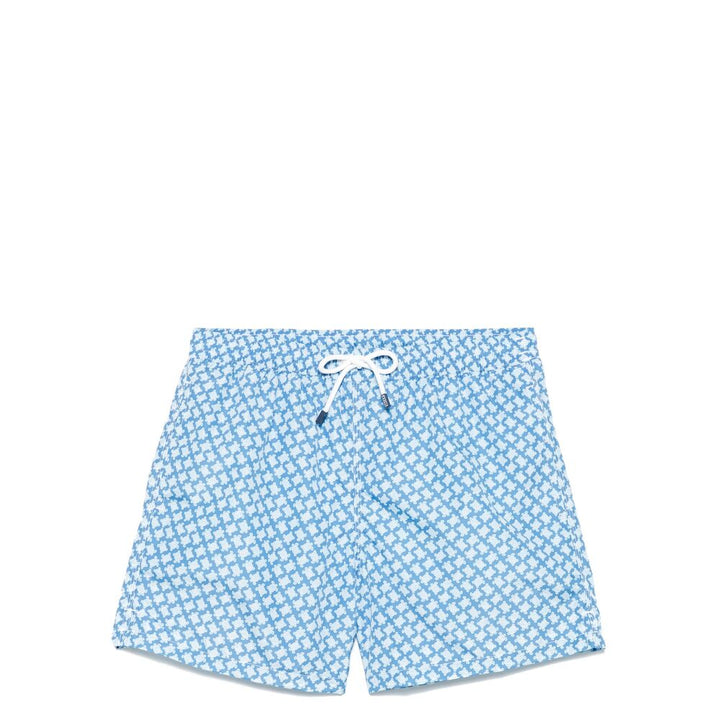 Fedeli Polyester Beachwear - Blue | Wanan Luxury