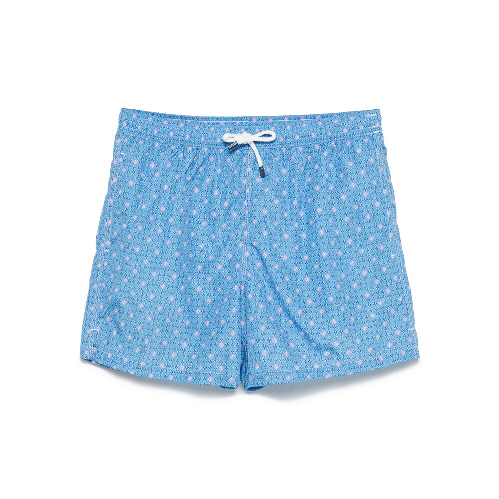 Fedeli Polyester Beachwear - Blue | Wanan Luxury