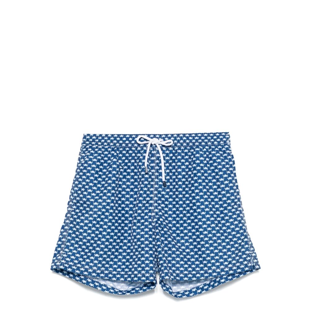 Fedeli Polyester Beachwear - Blue | Wanan Luxury