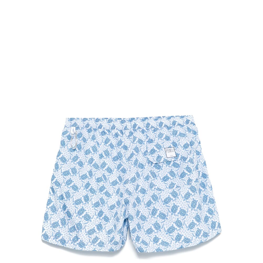 Fedeli Beachwear - Blue, White | Wanan Luxury