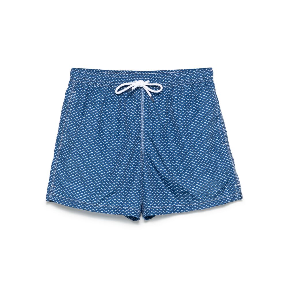 Fedeli Polyester Beachwear - Blue | Wanan Luxury