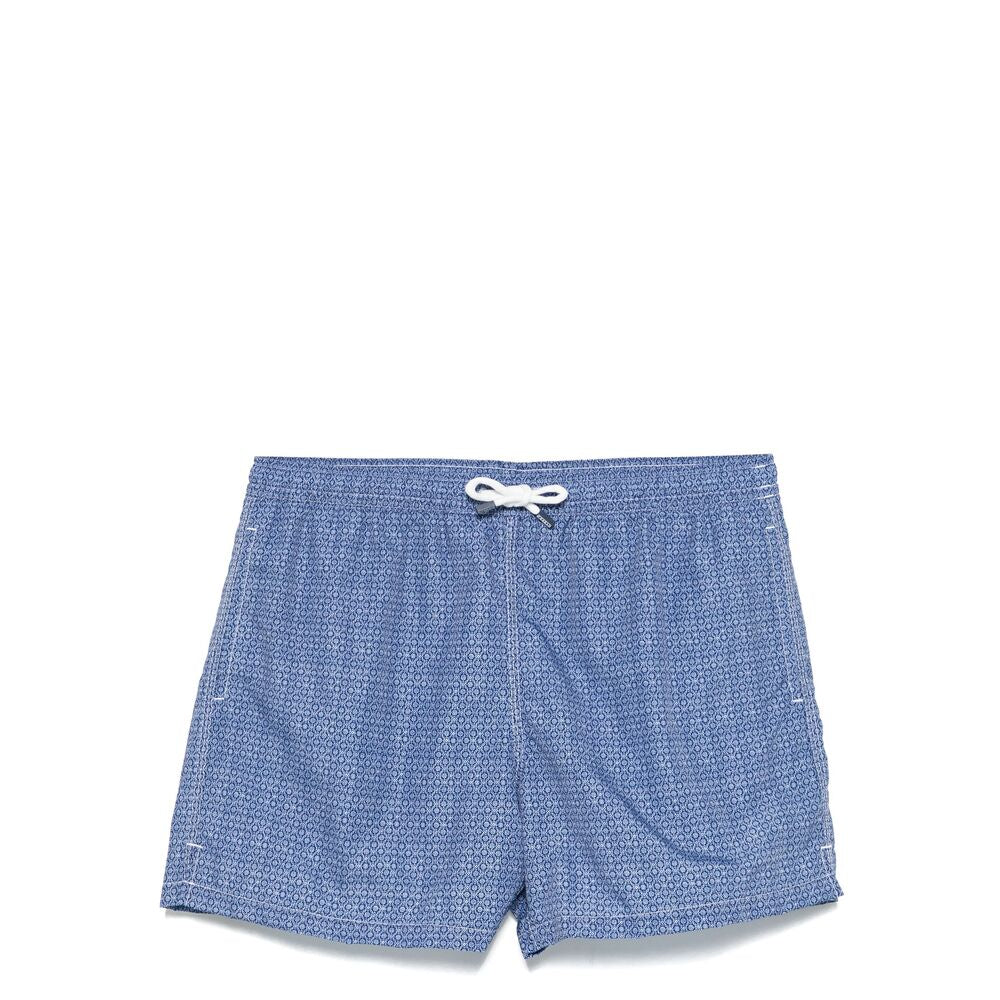 Fedeli Polyester Beachwear - Blue | Wanan Luxury