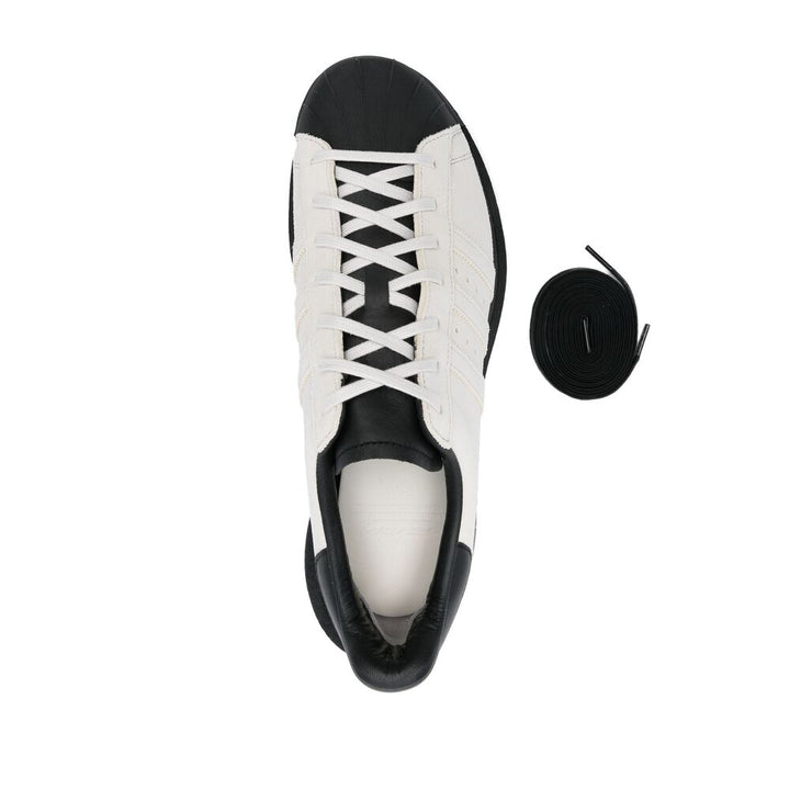 Adidas Y-3 Rubber Sneakers - White, Black | Wanan Luxury