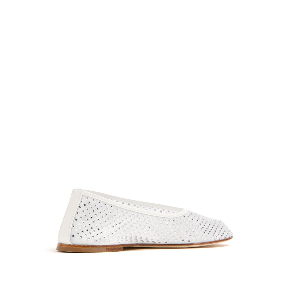 Dear Frances Ballerine - Bianco | Wanan Luxury