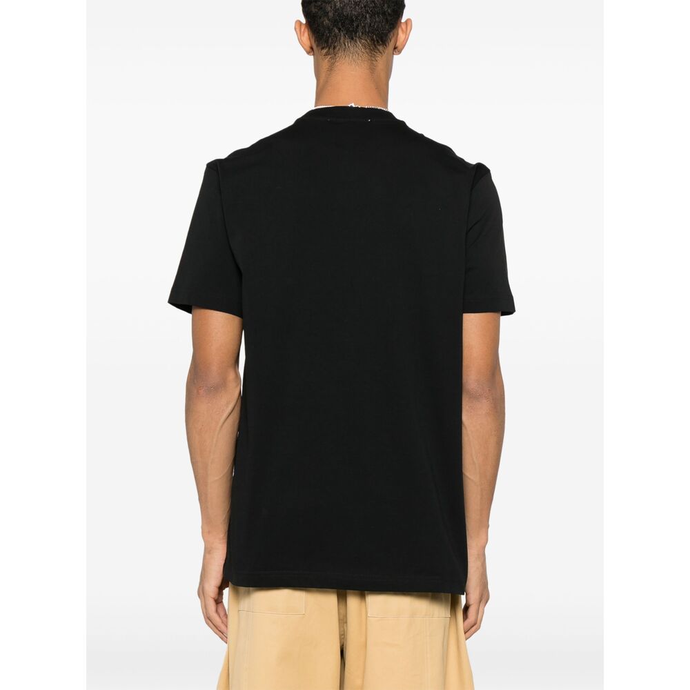 Iceberg Cotton T Shirts - Black | Wanan Luxury