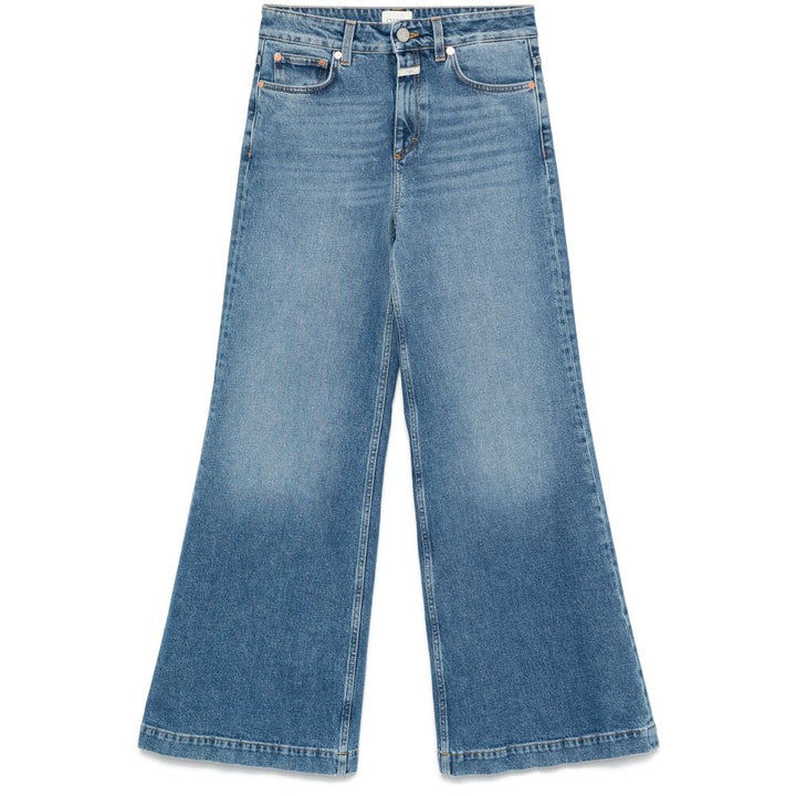 Closed Denim Wide-Leg Jeans - Blue | Wanan Luxury