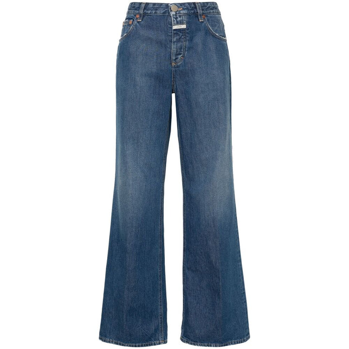 Closed Denim Flared Jeans - Blue | Wanan Luxury