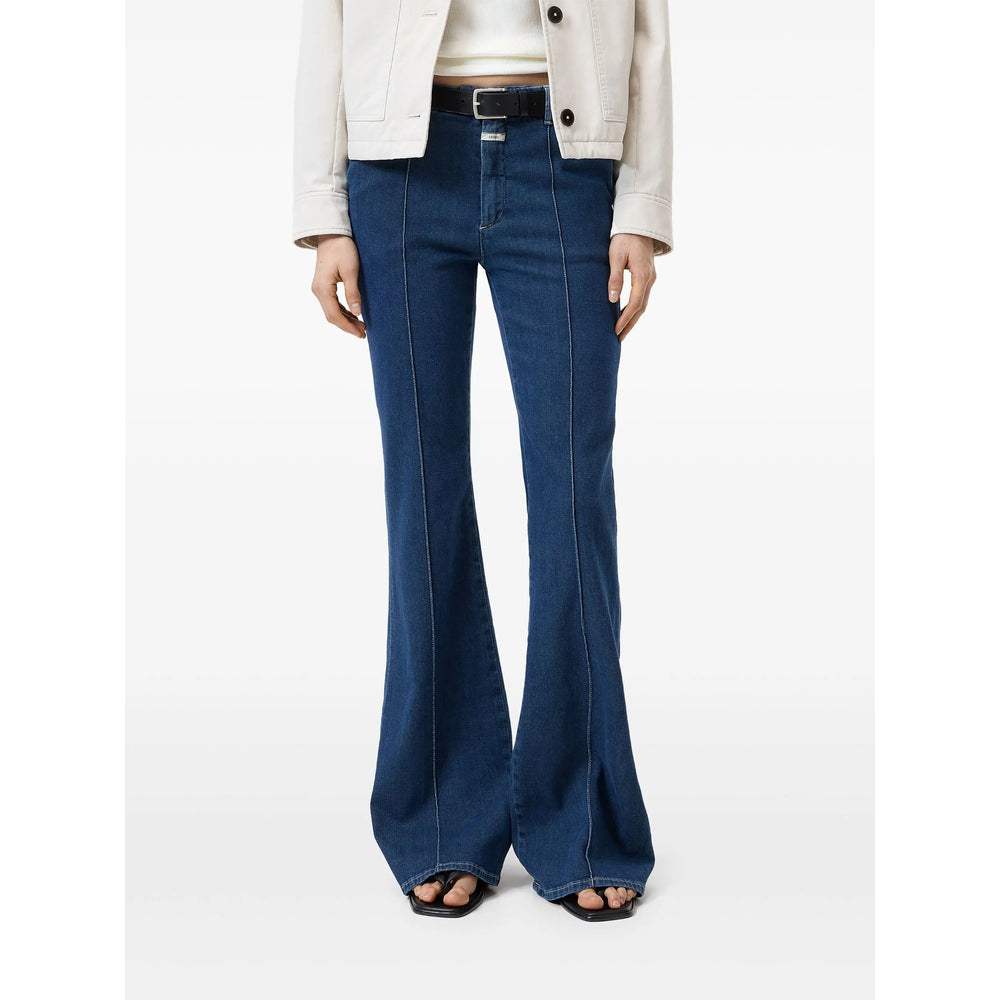 Closed Denim Flared Jeans - Blue | Wanan Luxury