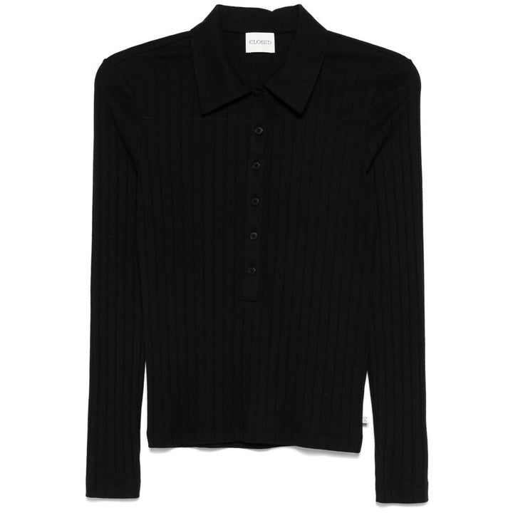 Closed Cotton Sweaters - Black | Wanan Luxury