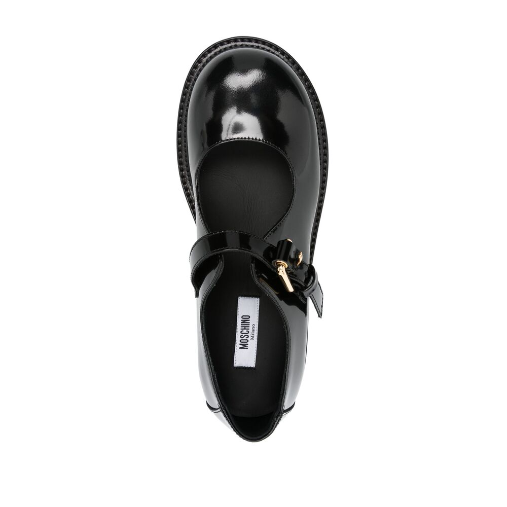 Moschino Ballerine - Nero | Wanan Luxury