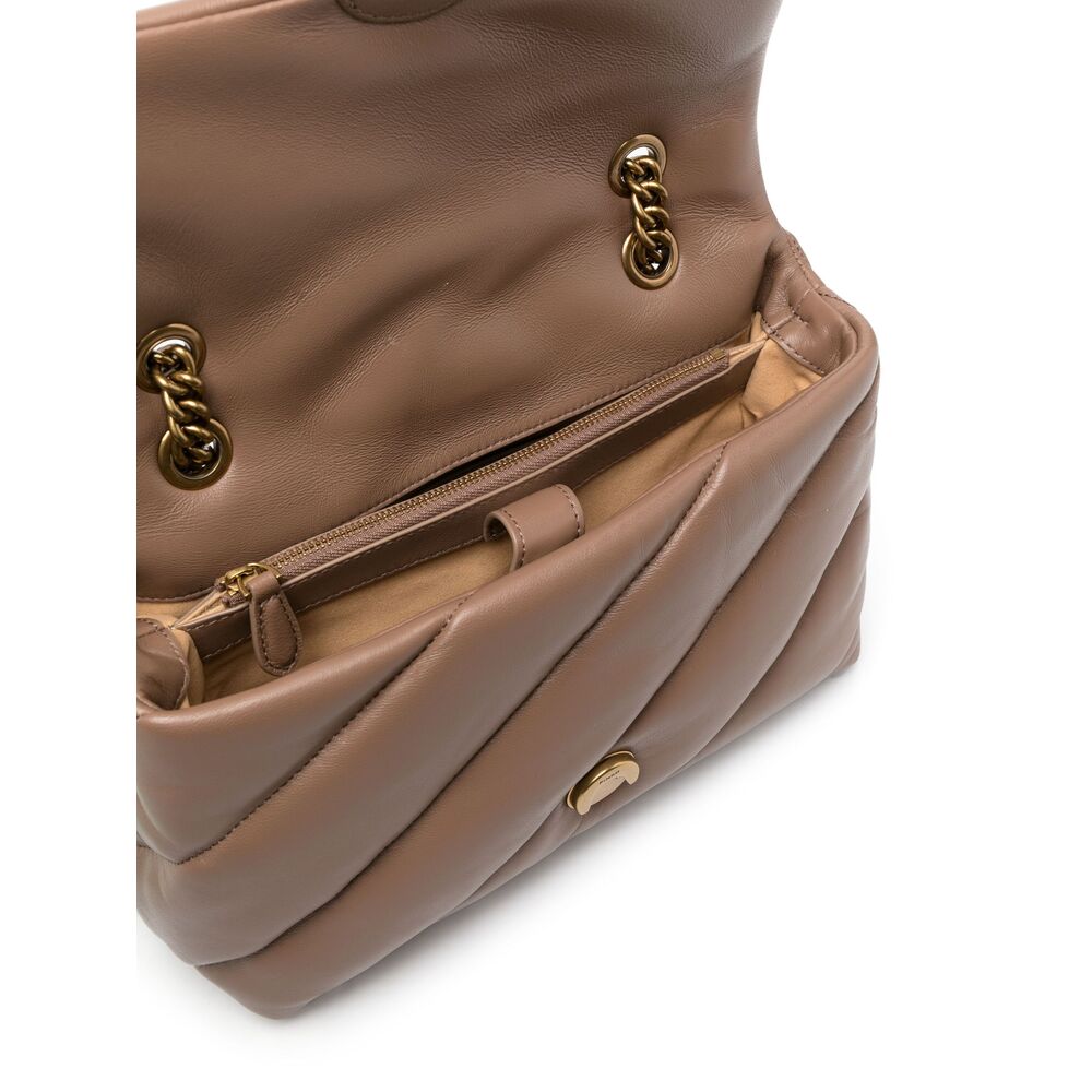 Pinko Borse A Spalla E Tracolla - Marrone | Wanan Luxury