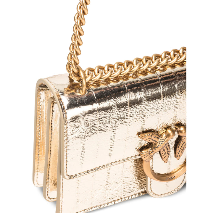 Pinko Borse A Spalla E Tracolla - Oro | Wanan Luxury