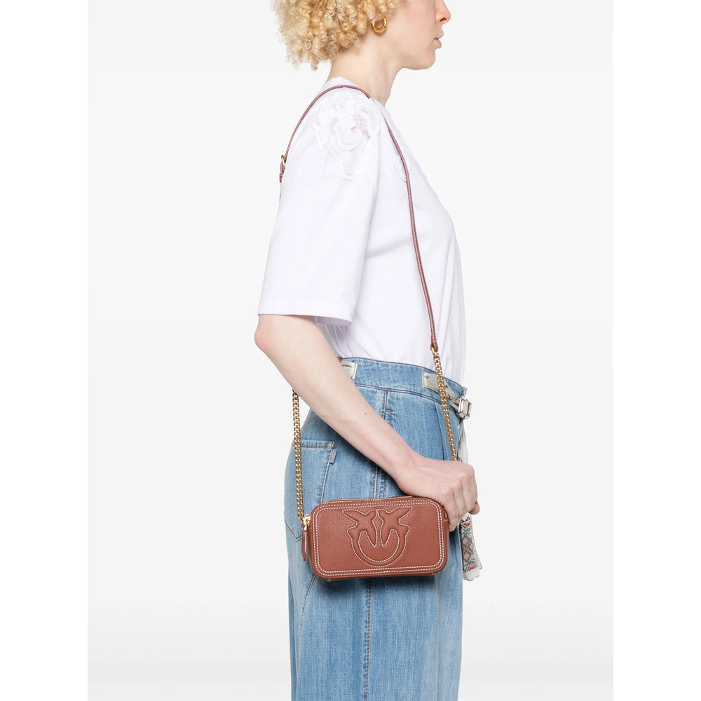 Pinko Borse A Spalla E Tracolla - Marrone | Wanan Luxury