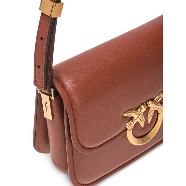 Pinko Borse A Spalla E Tracolla - Marrone | Wanan Luxury