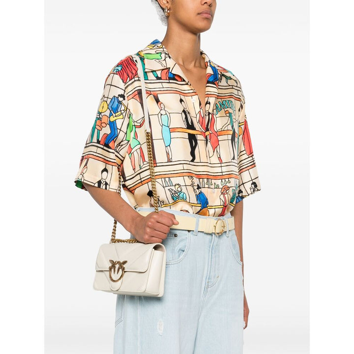 Pinko Borse A Spalla E Tracolla - Bianco | Wanan Luxury