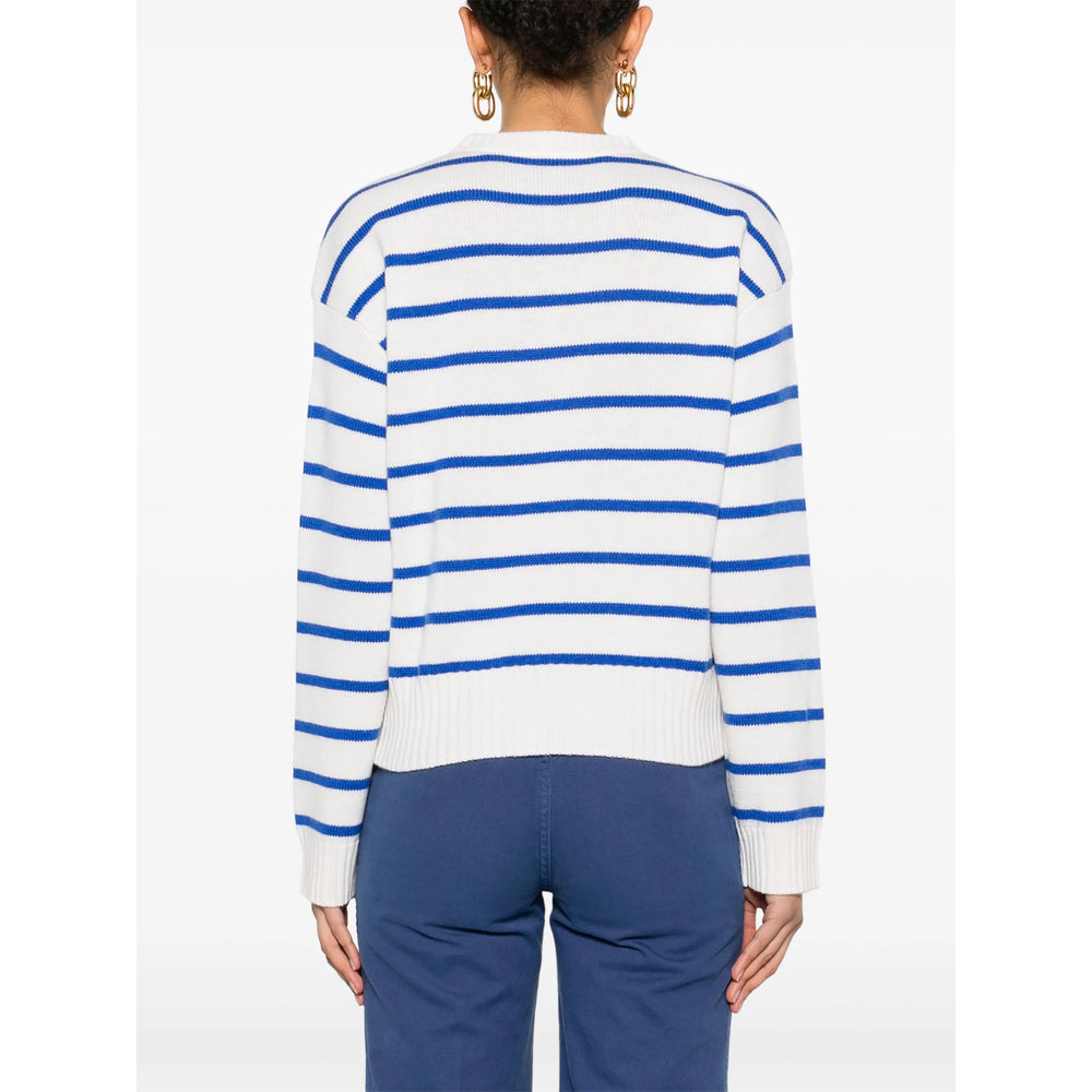 Pinko Wool Sweaters - White, Blue | Wanan Luxury