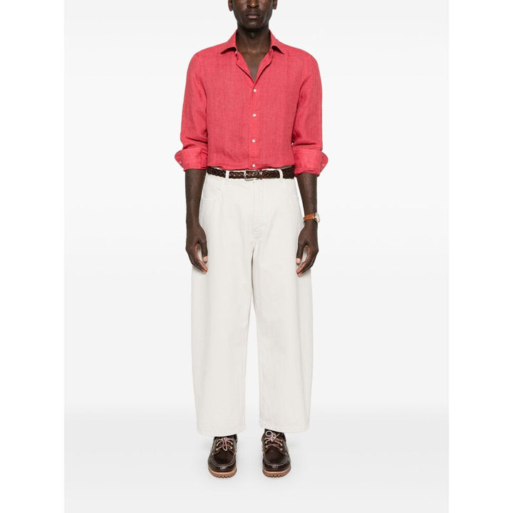 Isaia Camicie - Rosso | Wanan Luxury