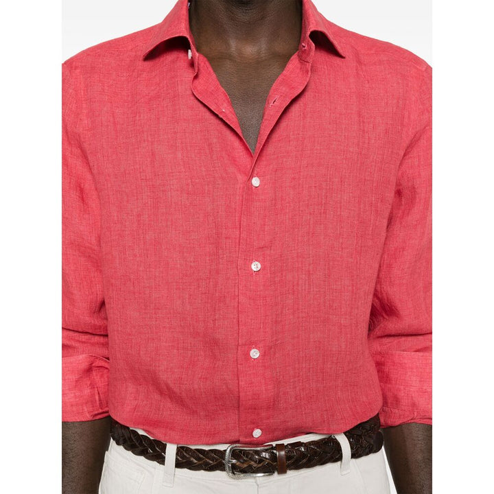 Isaia Camicie - Rosso | Wanan Luxury