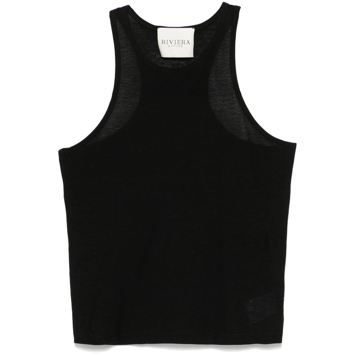 Riviera Top - Nero | Wanan Luxury