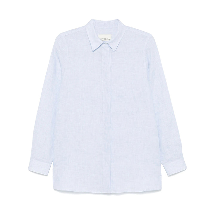 Riviera Camicie - Blu, Bianco | Wanan Luxury