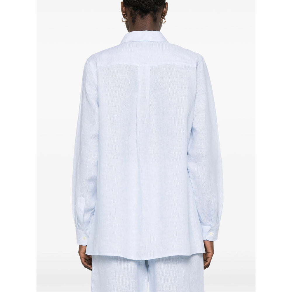 Riviera Camicie - Blu, Bianco | Wanan Luxury
