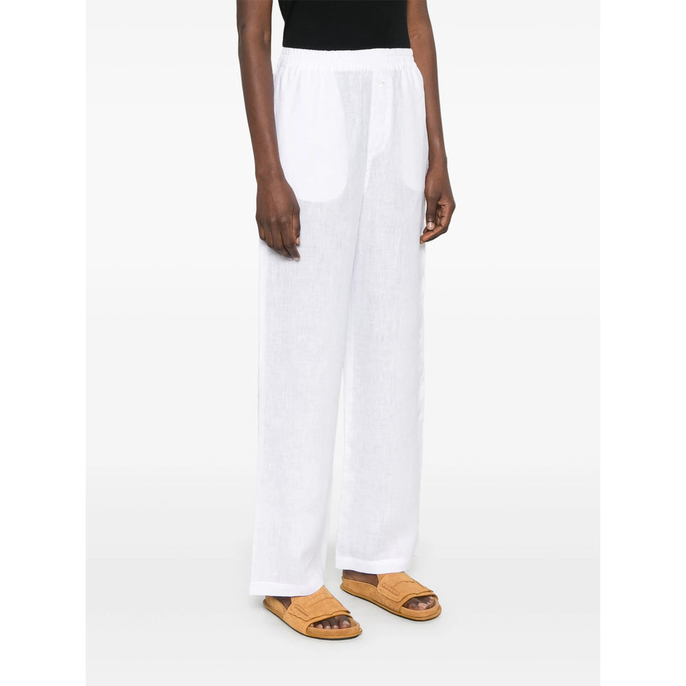 Riviera Pantaloni - Bianco | Wanan Luxury