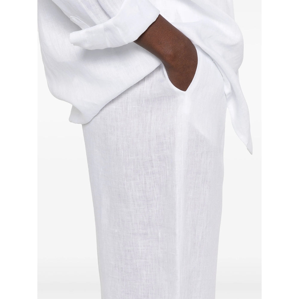 Riviera Pantaloni - Bianco | Wanan Luxury