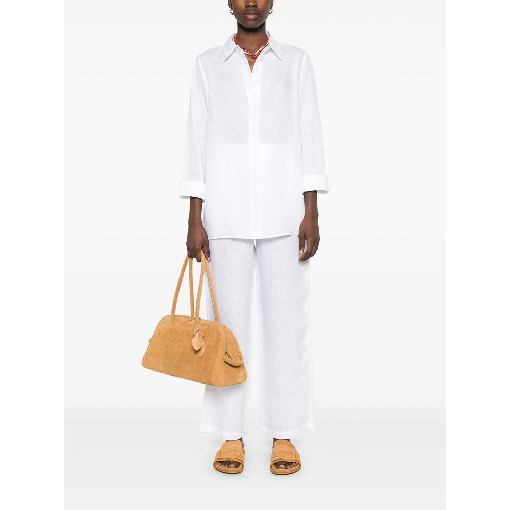 Riviera Pantaloni - Bianco | Wanan Luxury