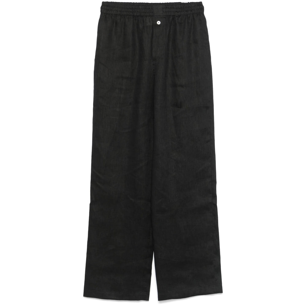 Riviera Pantaloni - Nero | Wanan Luxury