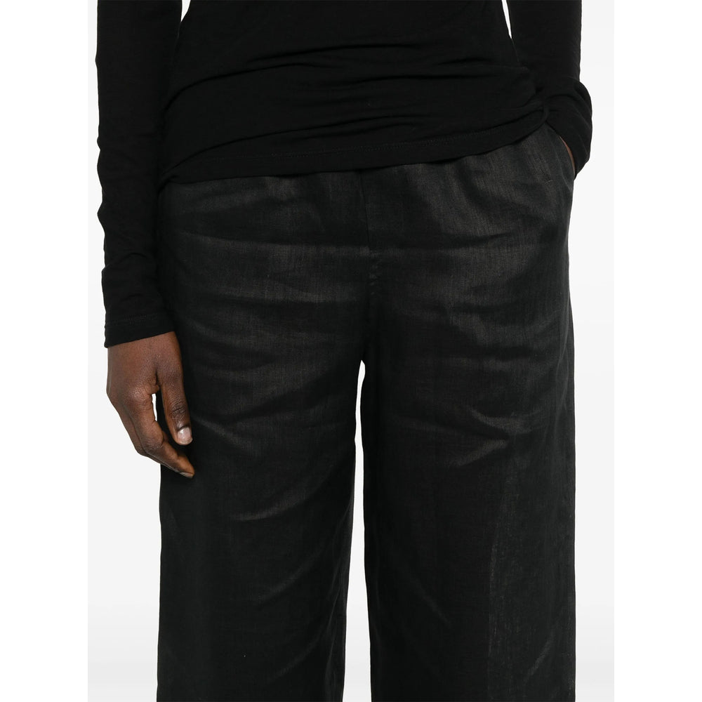 Riviera Pantaloni - Nero | Wanan Luxury