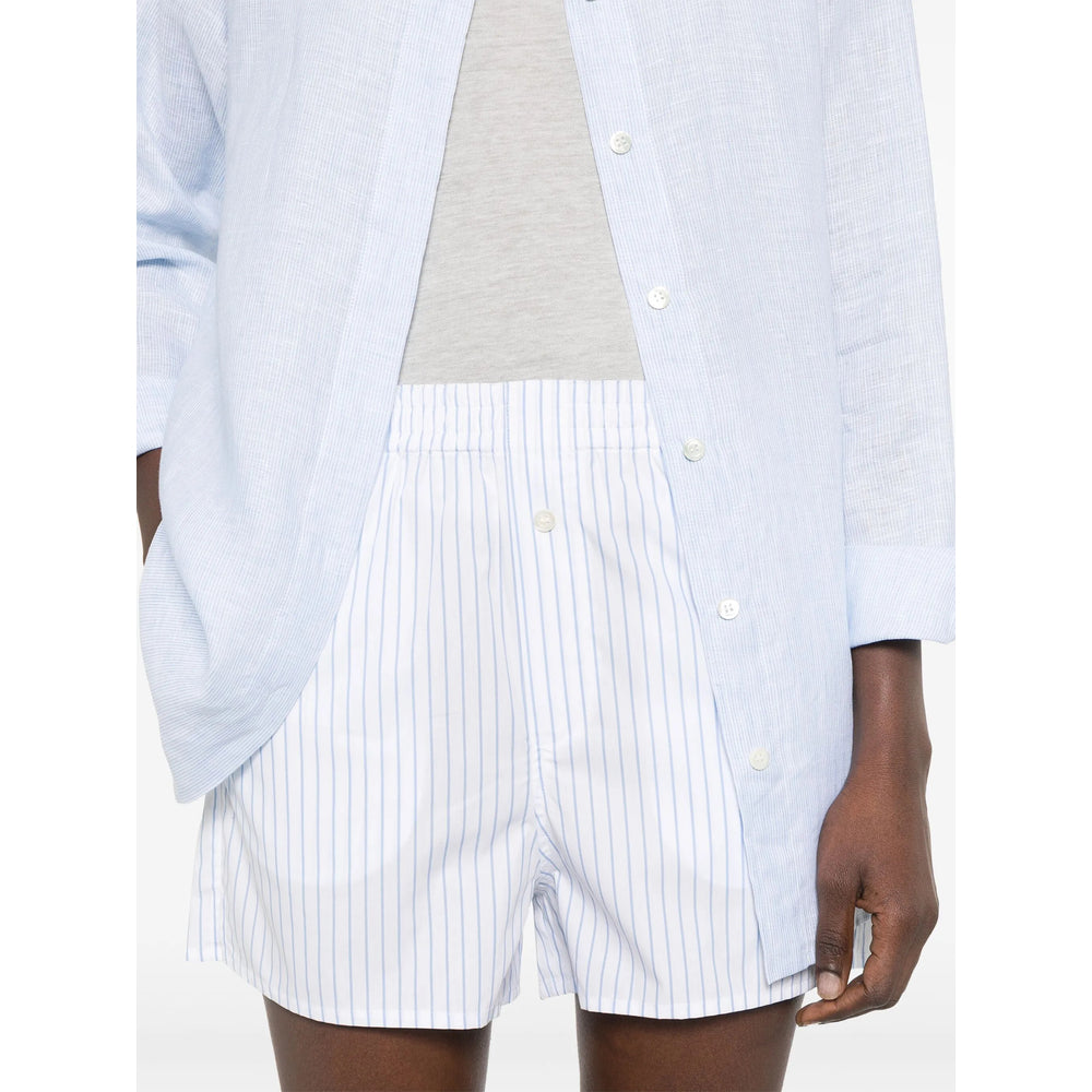 Riviera Shorts - Bianco, Blu | Wanan Luxury