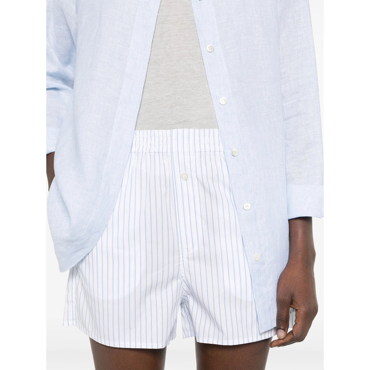 Riviera Shorts - Bianco, Blu | Wanan Luxury