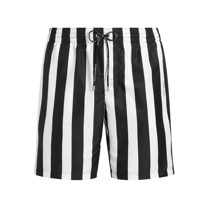 Dolce & Gabbana Beachwear - Nero, Bianco | Wanan Luxury