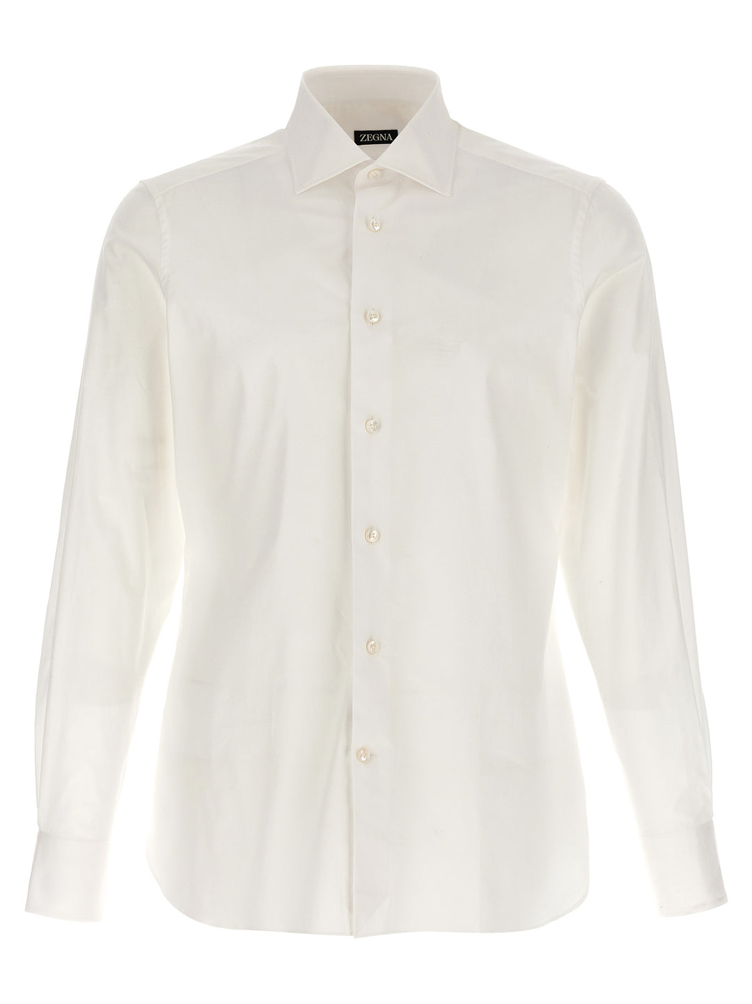 Stretch Cotton Shirt Shirt, Blouse White