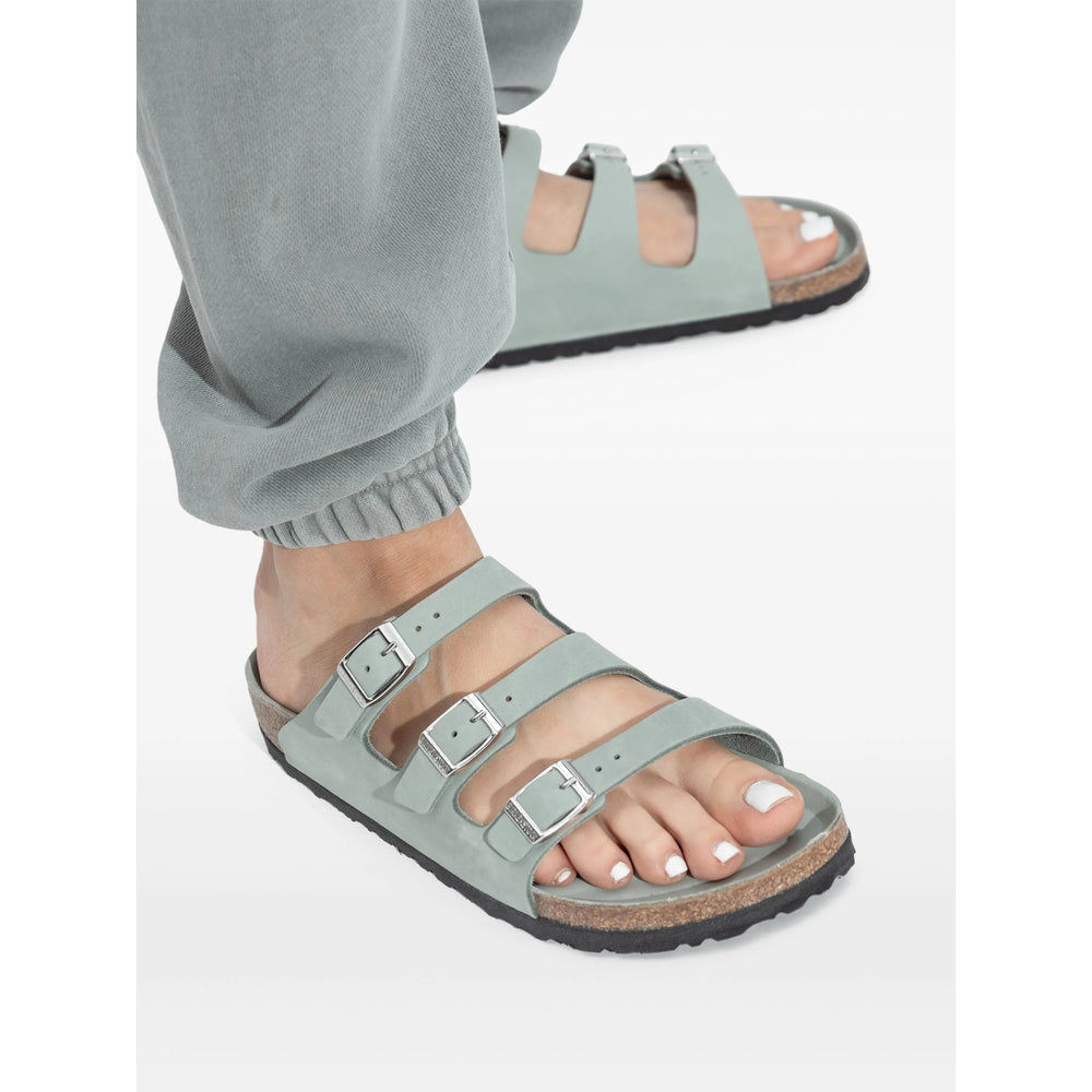 Birkenstock Slippers - Green | Wanan Luxury