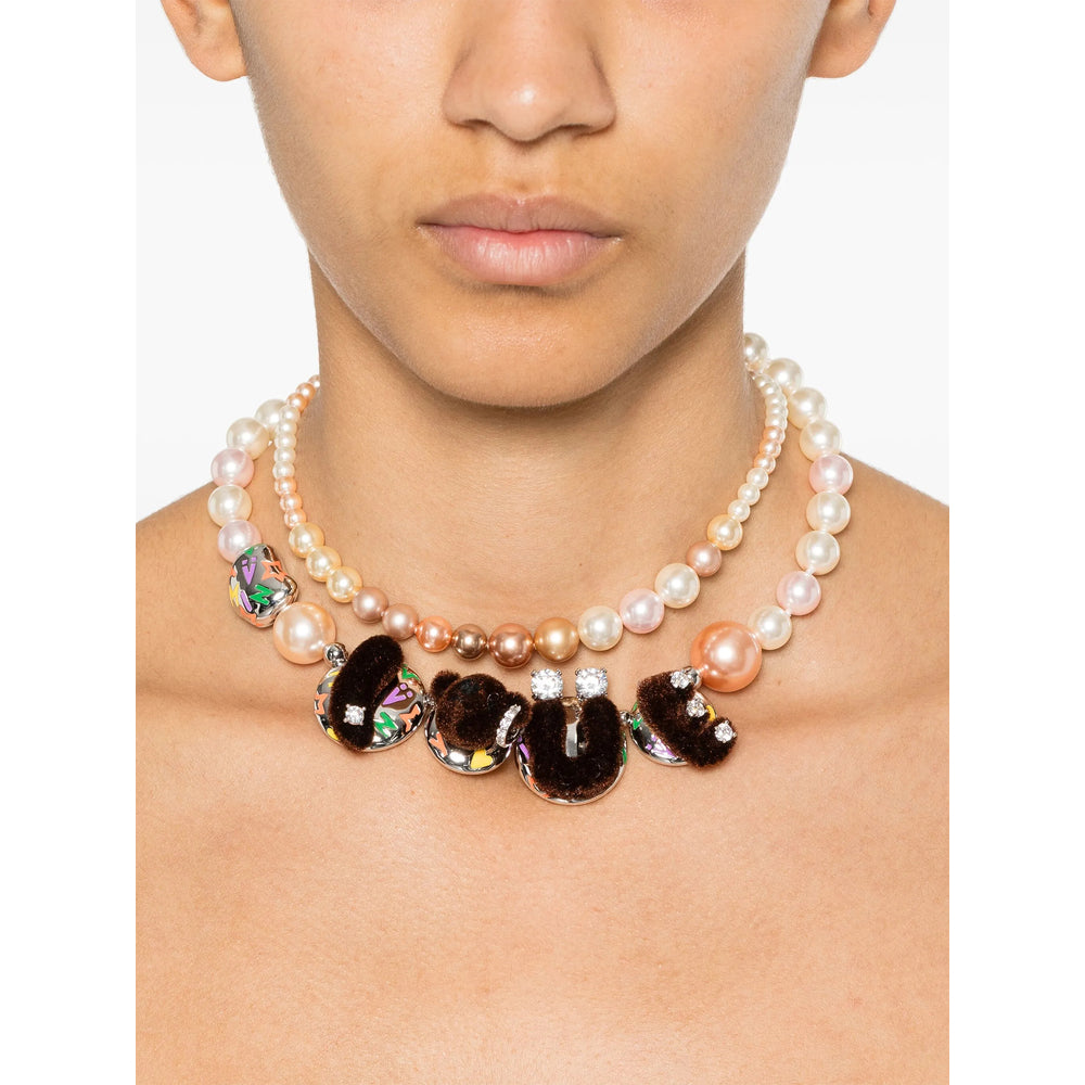 Yvmin Collane - Rosa, Marrone | Wanan Luxury
