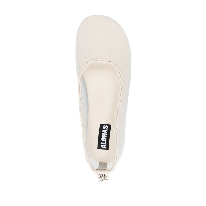 Alohas Ballerine - Bianco | Wanan Luxury
