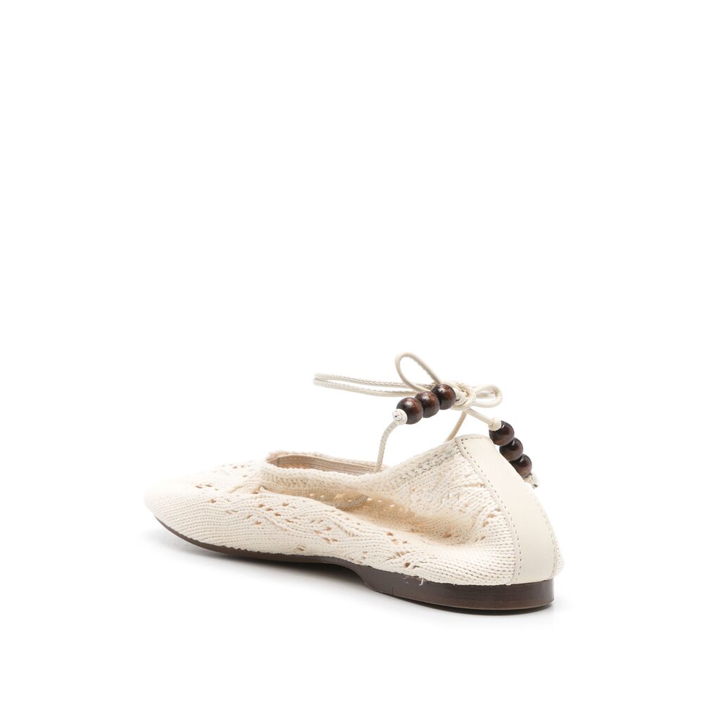 Alohas Ballerine - Bianco | Wanan Luxury