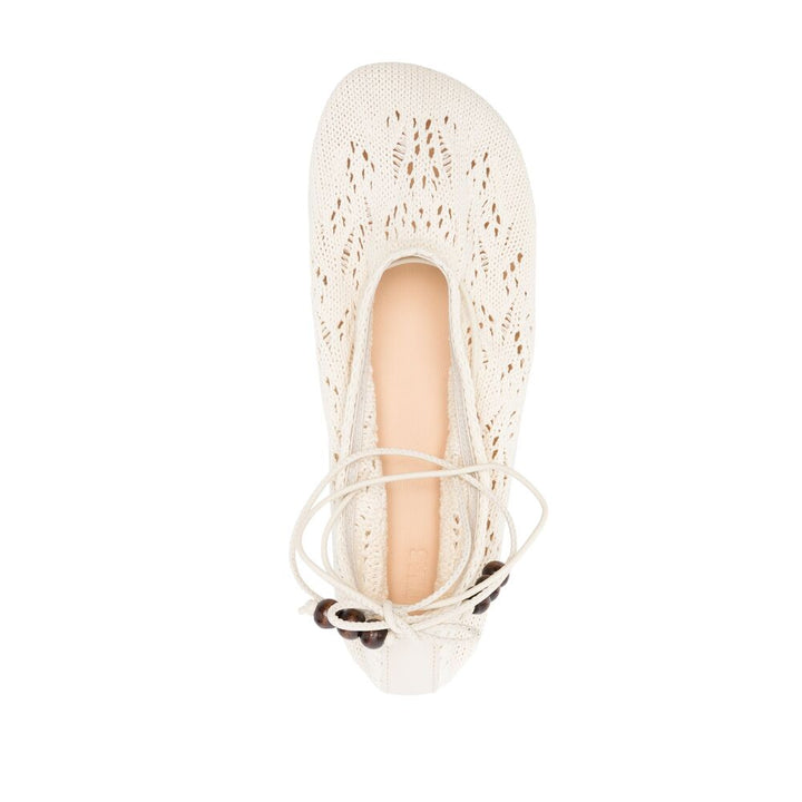 Alohas Ballerine - Bianco | Wanan Luxury