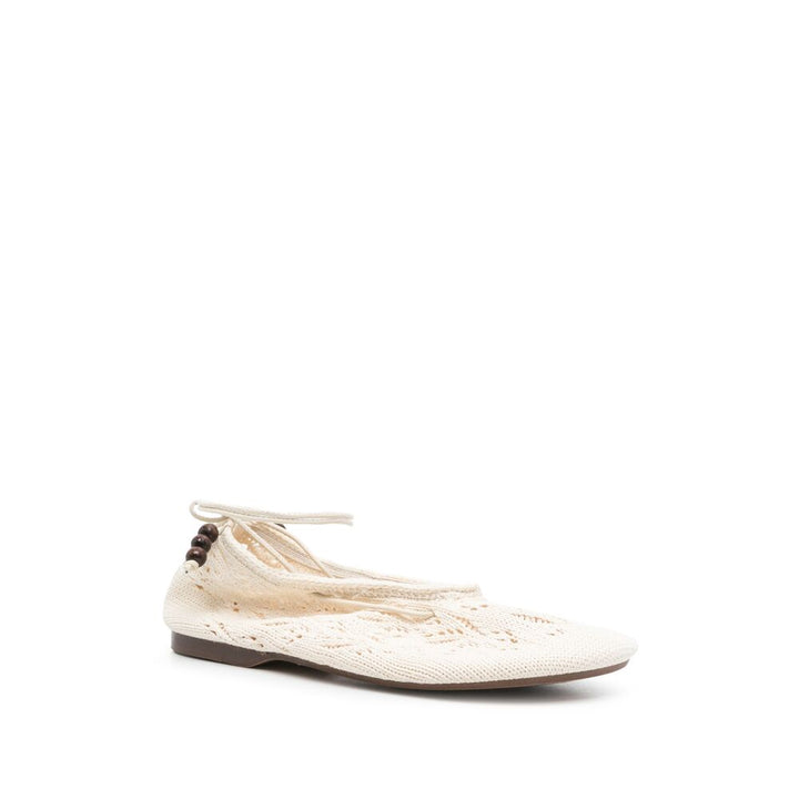 Alohas Ballerine - Bianco | Wanan Luxury