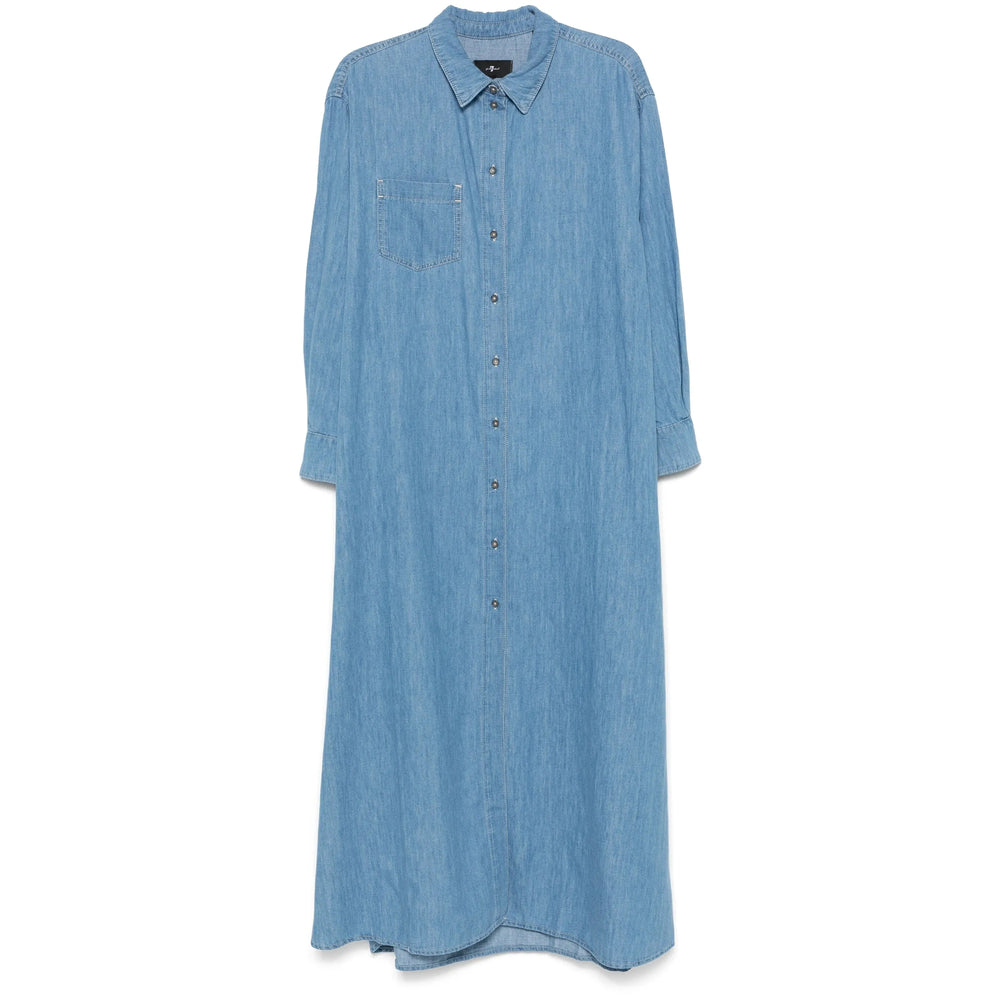 7 For All Mankind Abiti - Blu | Wanan Luxury