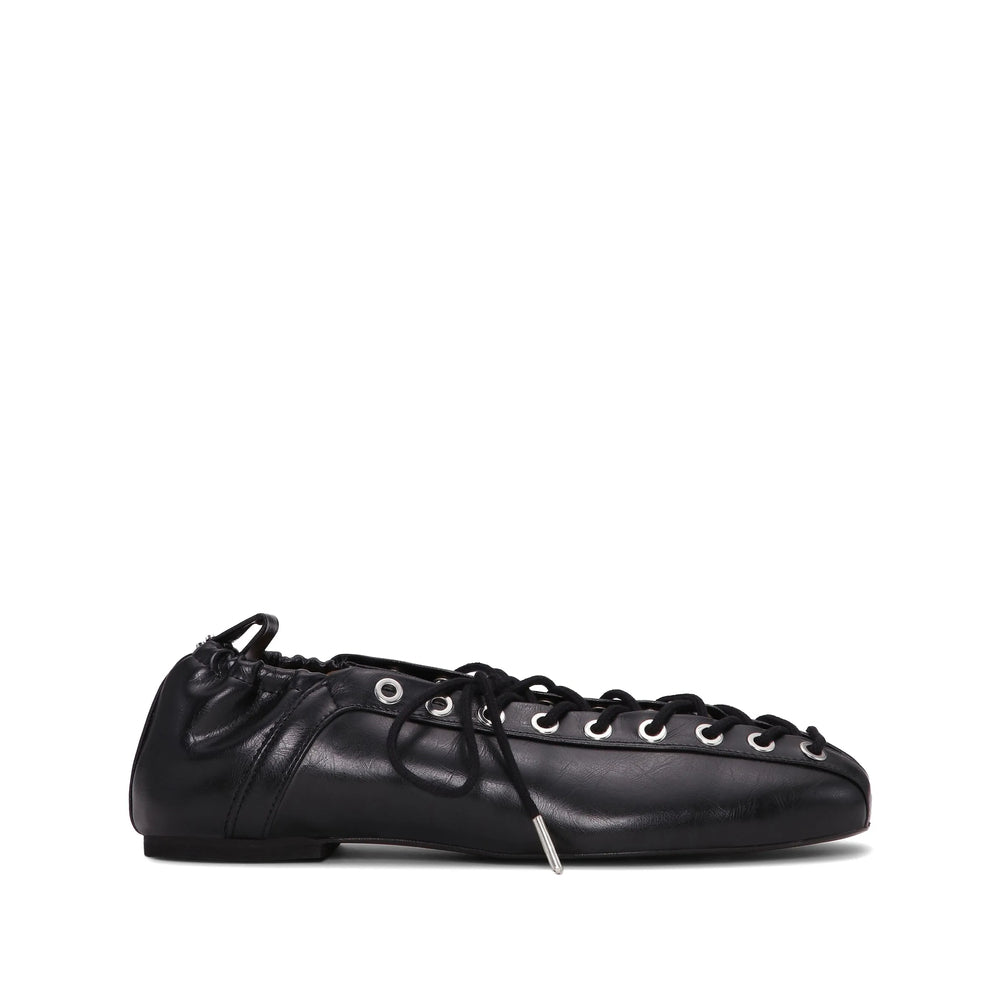 Ganni Ballerine - Nero | Wanan Luxury