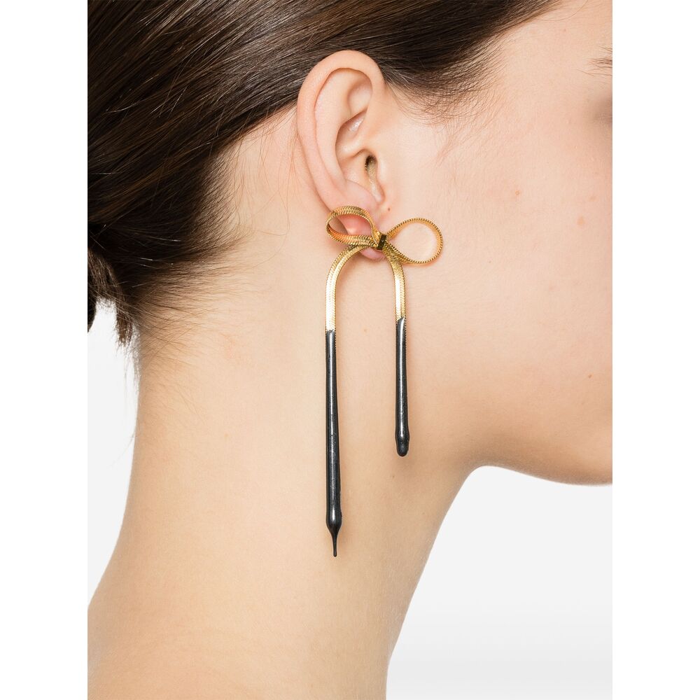 Ottolinger Orecchini - Oro, Nero | Wanan Luxury