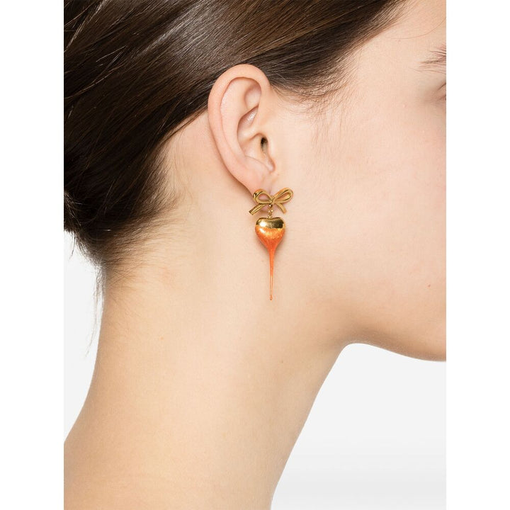 Ottolinger Orecchini - Oro, Arancione | Wanan Luxury