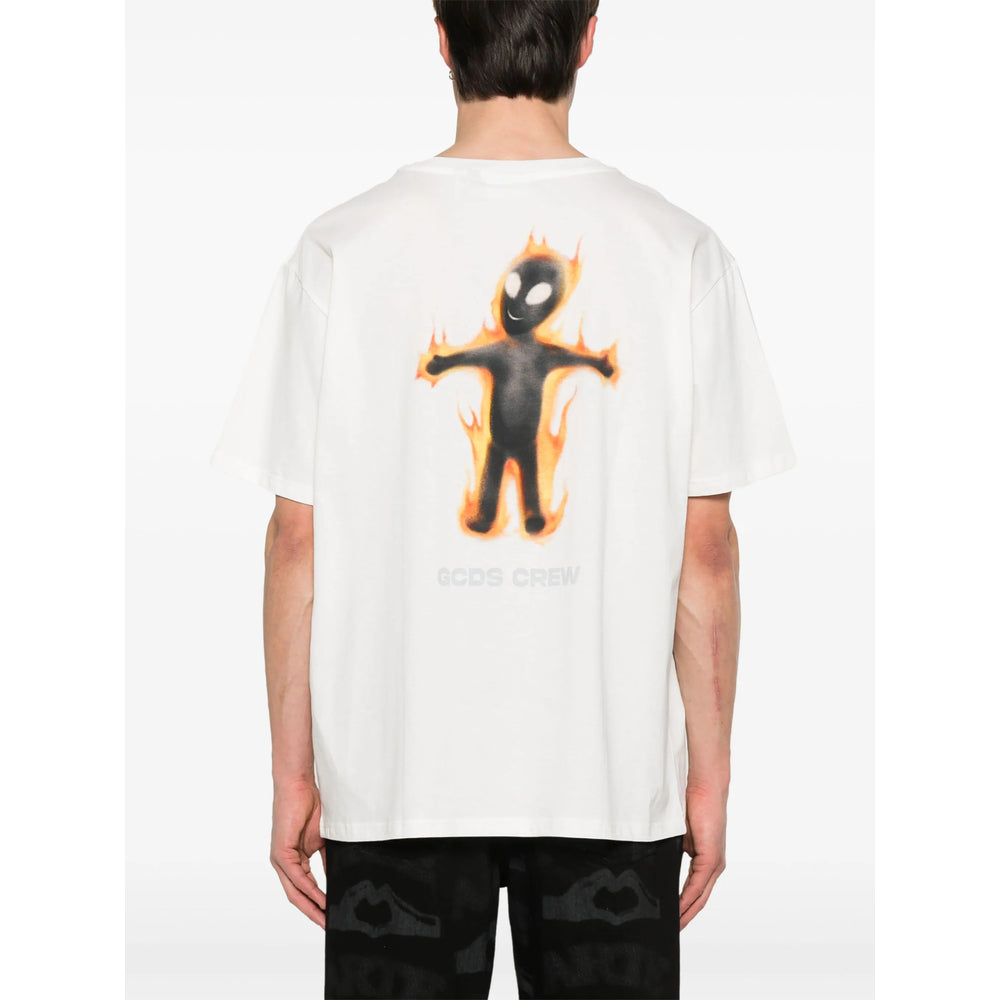 Gcds T Shirt - Bianco | Wanan Luxury