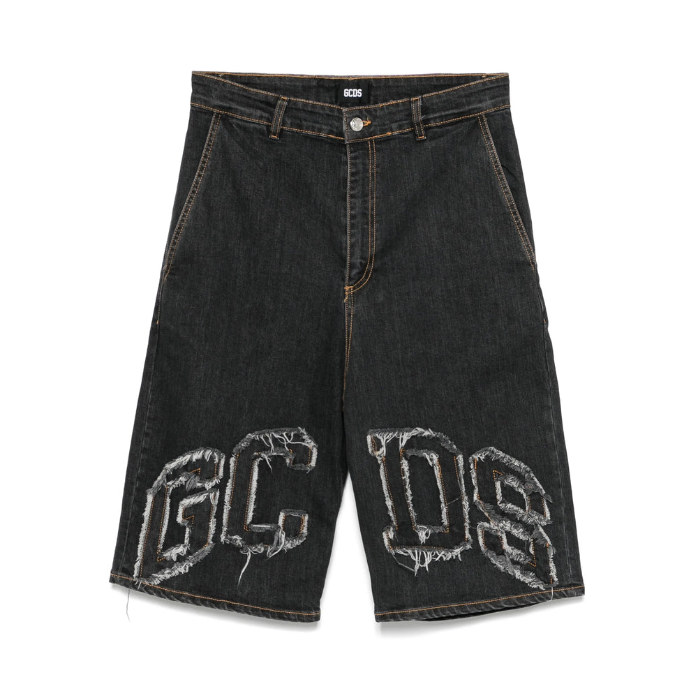 Gcds Shorts - Black | Wanan Luxury