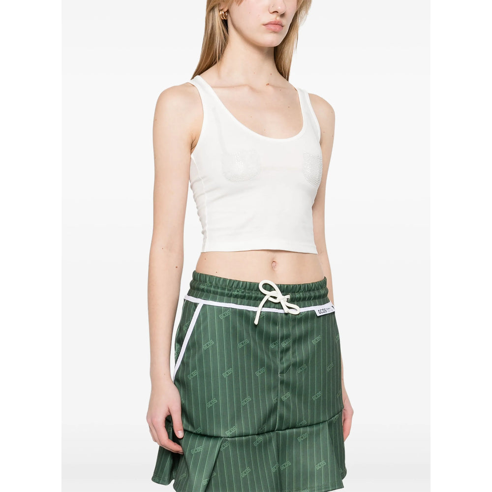 Gcds Top - Bianco | Wanan Luxury