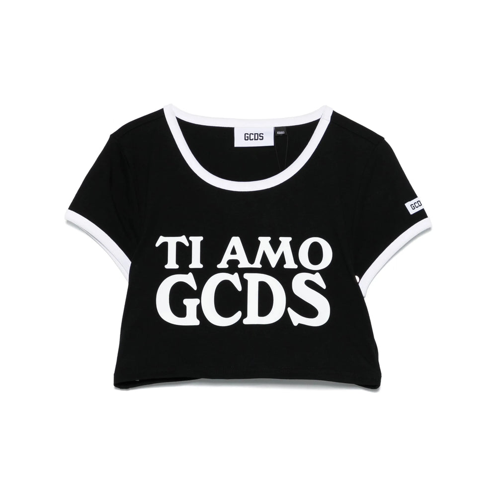 Gcds T Shirt - Nero | Wanan Luxury